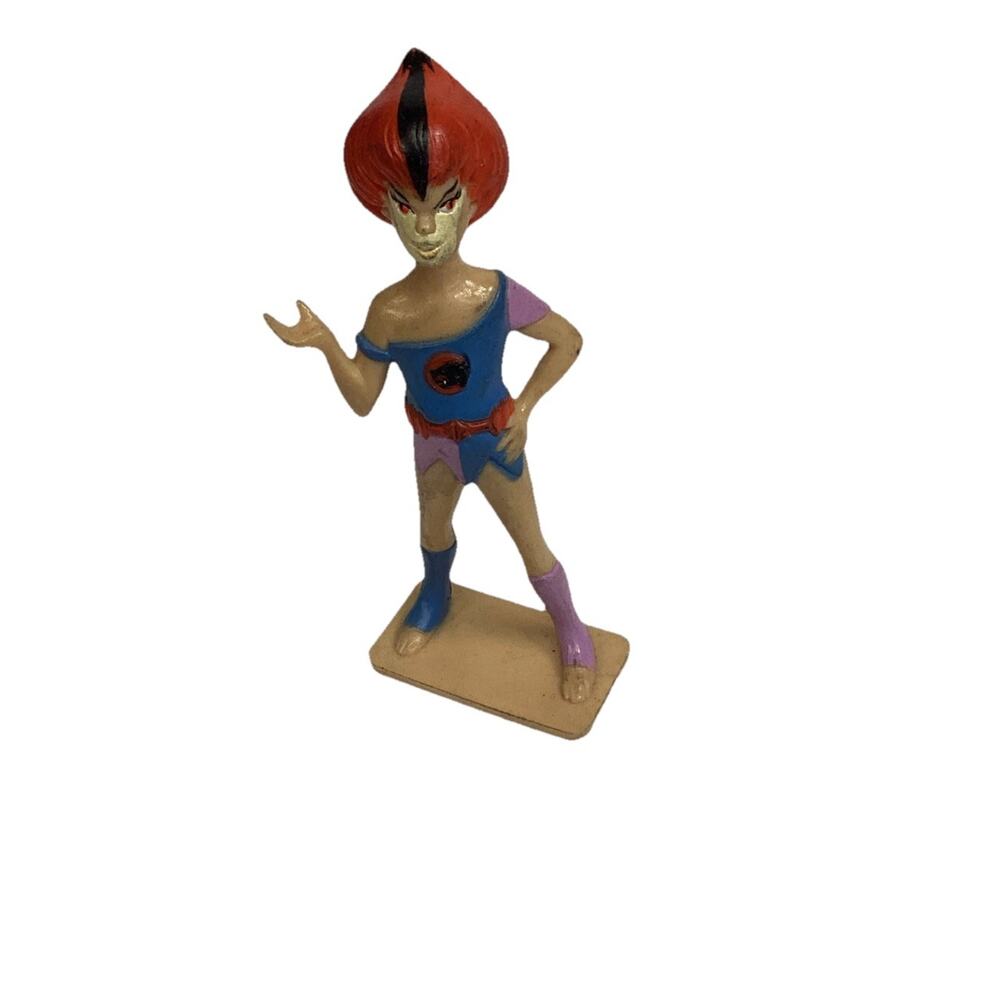 ThunderCats WilyKit Vintage Cake Topper Mini Figure Figurine (1985, Telepix) LJN